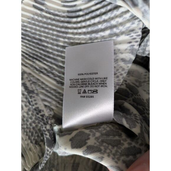 Express Camisole Womens Small Animal Print Adjustable Straps Ribbed Relaxed Fit - Picture 5 of 8